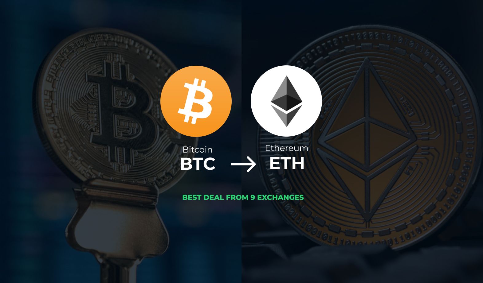bitcoin to ethereum exchanges